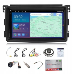 SMART W451 2006-2009 ANDROID GPS USB WIFI BLUETOOTH CARPLAY ANDROID AUTO 4GB 64GB Q6